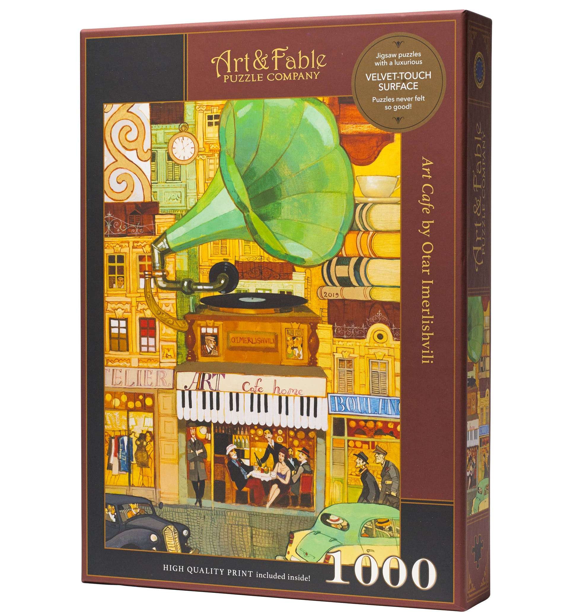 Art Cafe 1000 pc Velvet-Touch