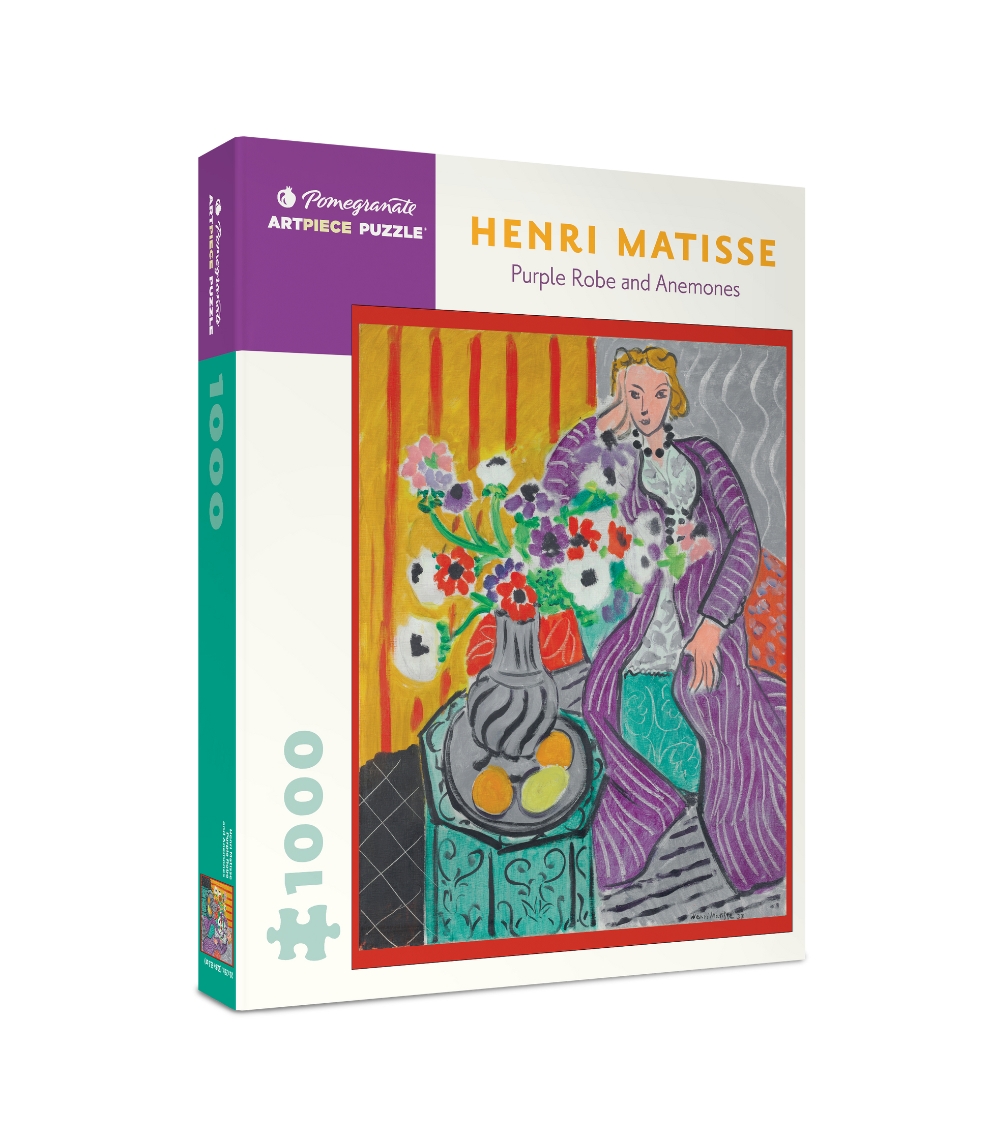 Henri Matisse: Purple Robe and Anemones 1000-piece Jigsaw Puzzle