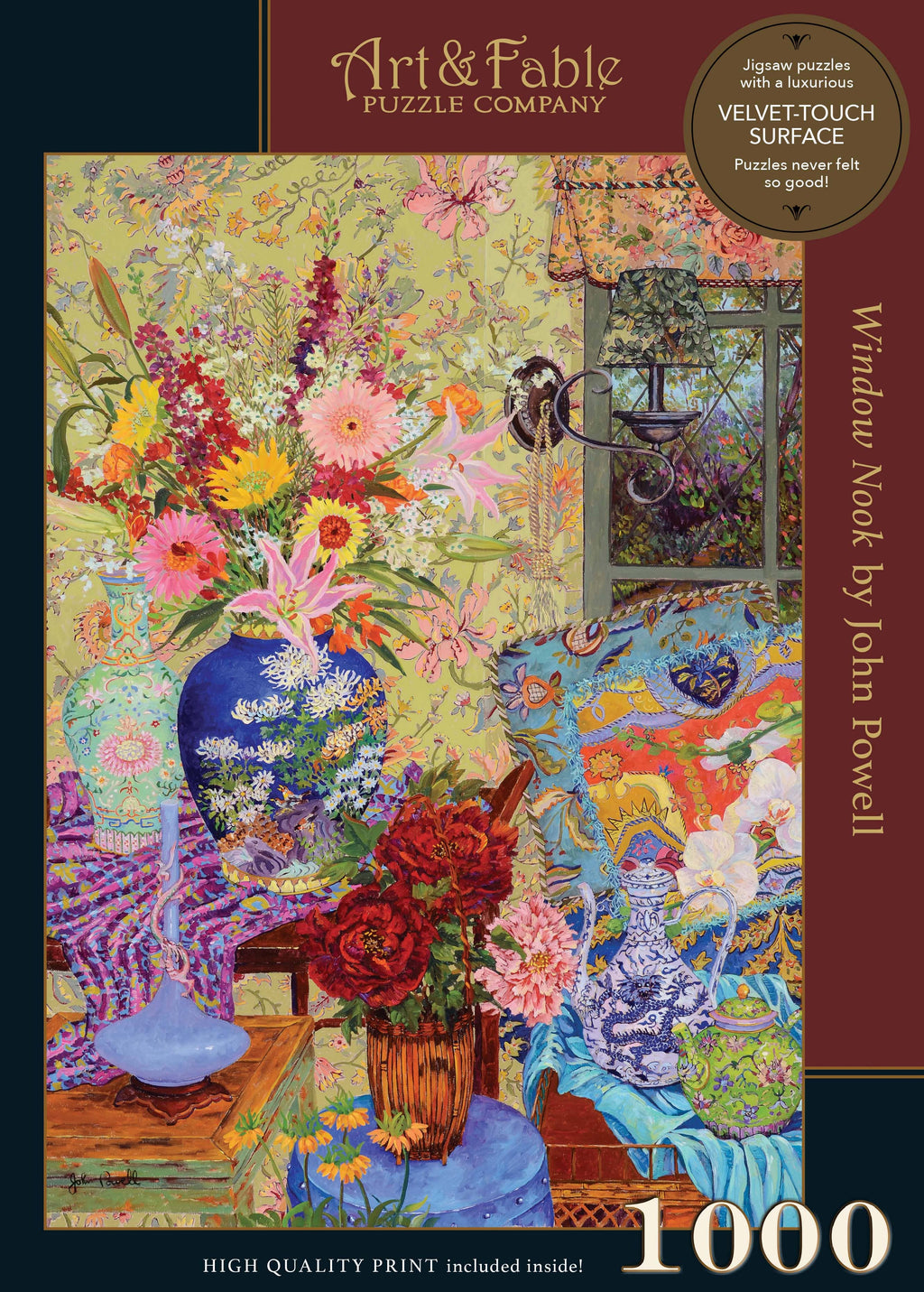Window Nook 1000 pc Velvet-Touch