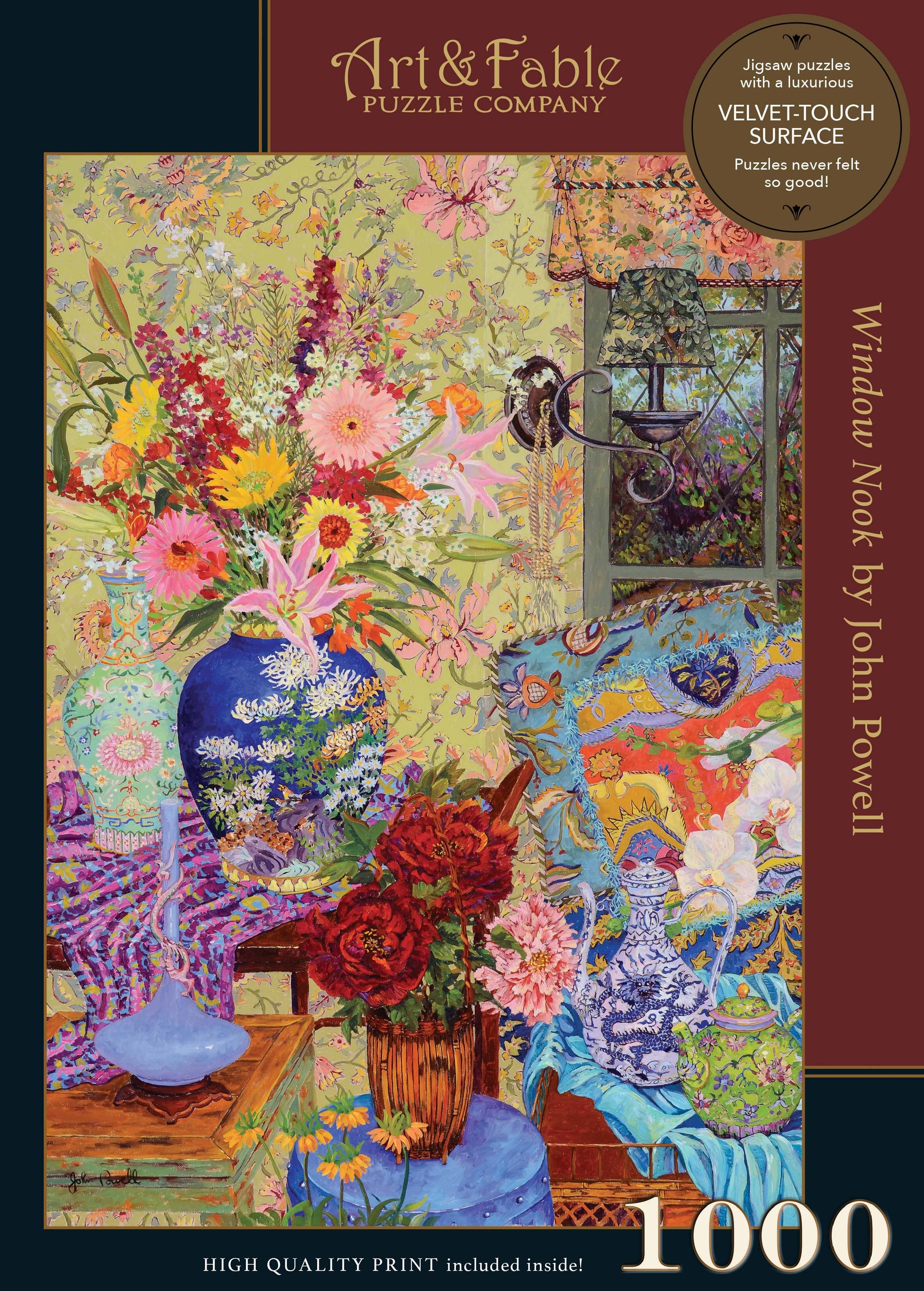 Window Nook 1000 pc Velvet-Touch