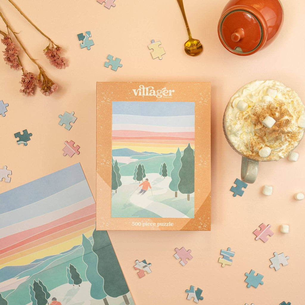 Sunset Ski 500 pc