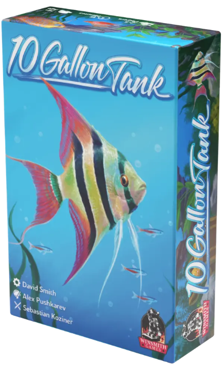 10 Gallon Tank Card Game 8+  2 To 5 Players