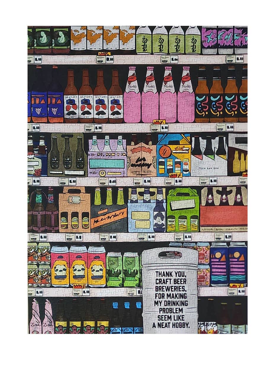 Thank You Craft Beer 1000 pc