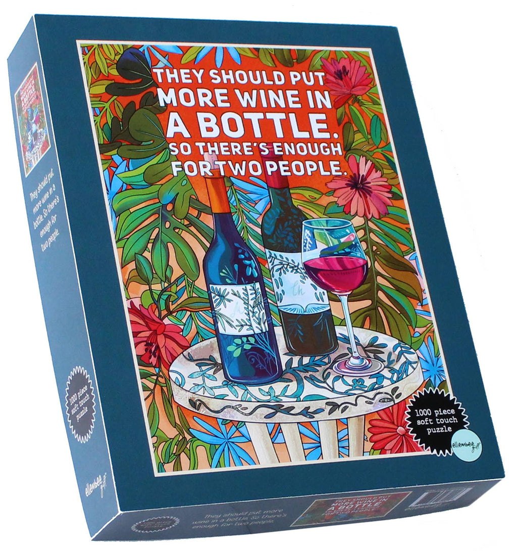 They Should Put More Wine in the Bottle 1000 pc