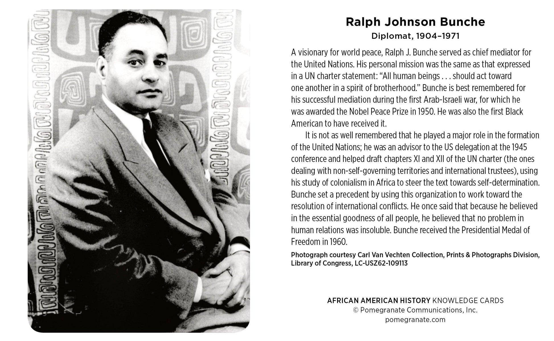 African American History Knowledge Cards
