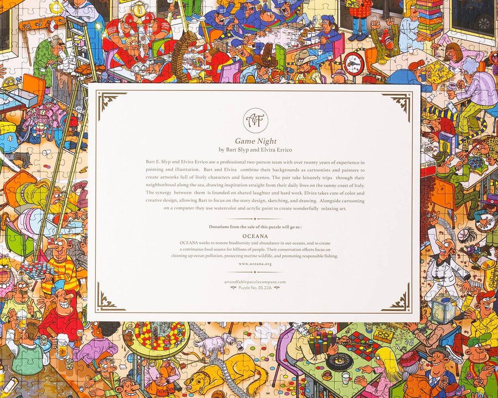 Game Night 1000 pc Velvet-Touch