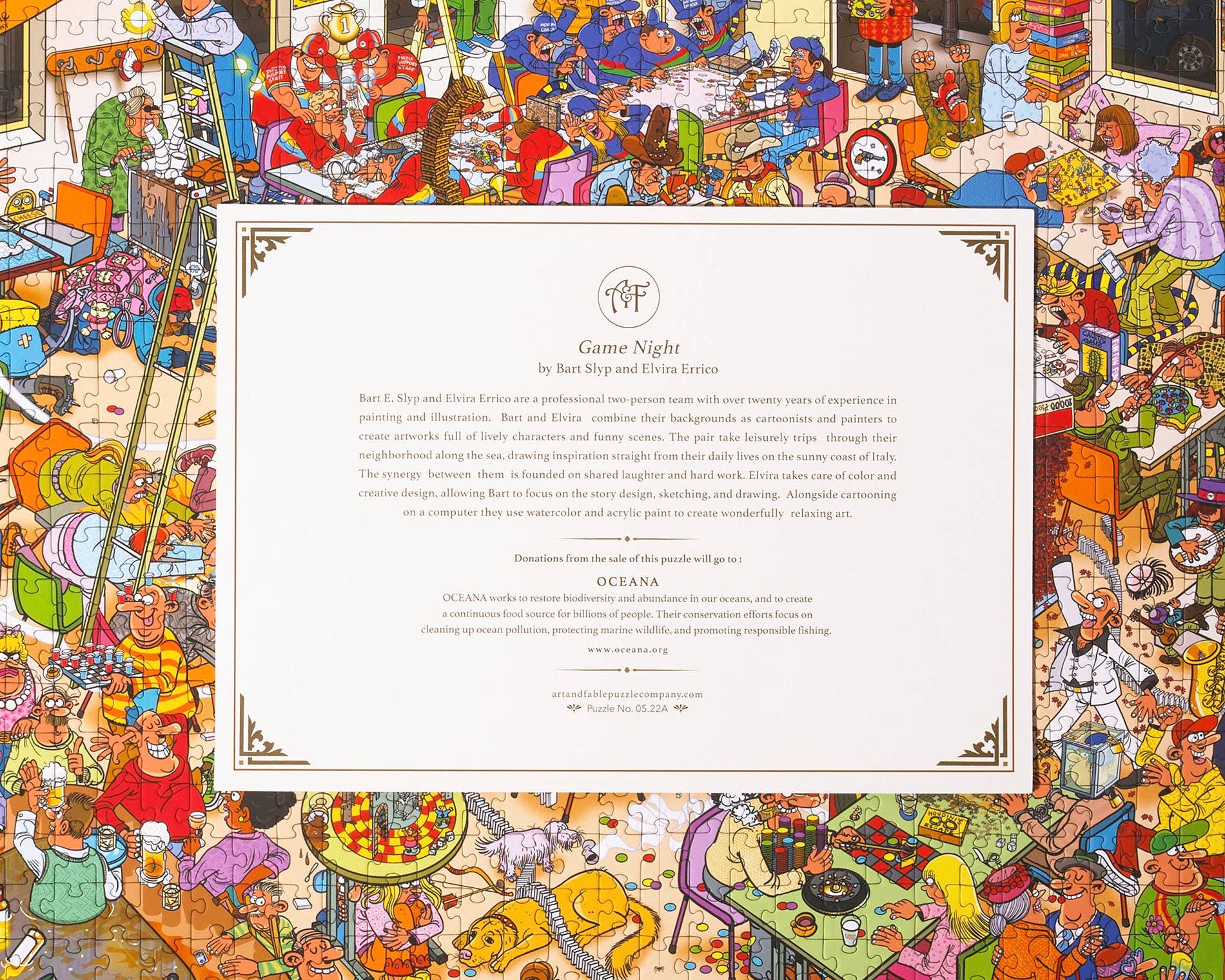 Game Night 1000 pc Velvet-Touch