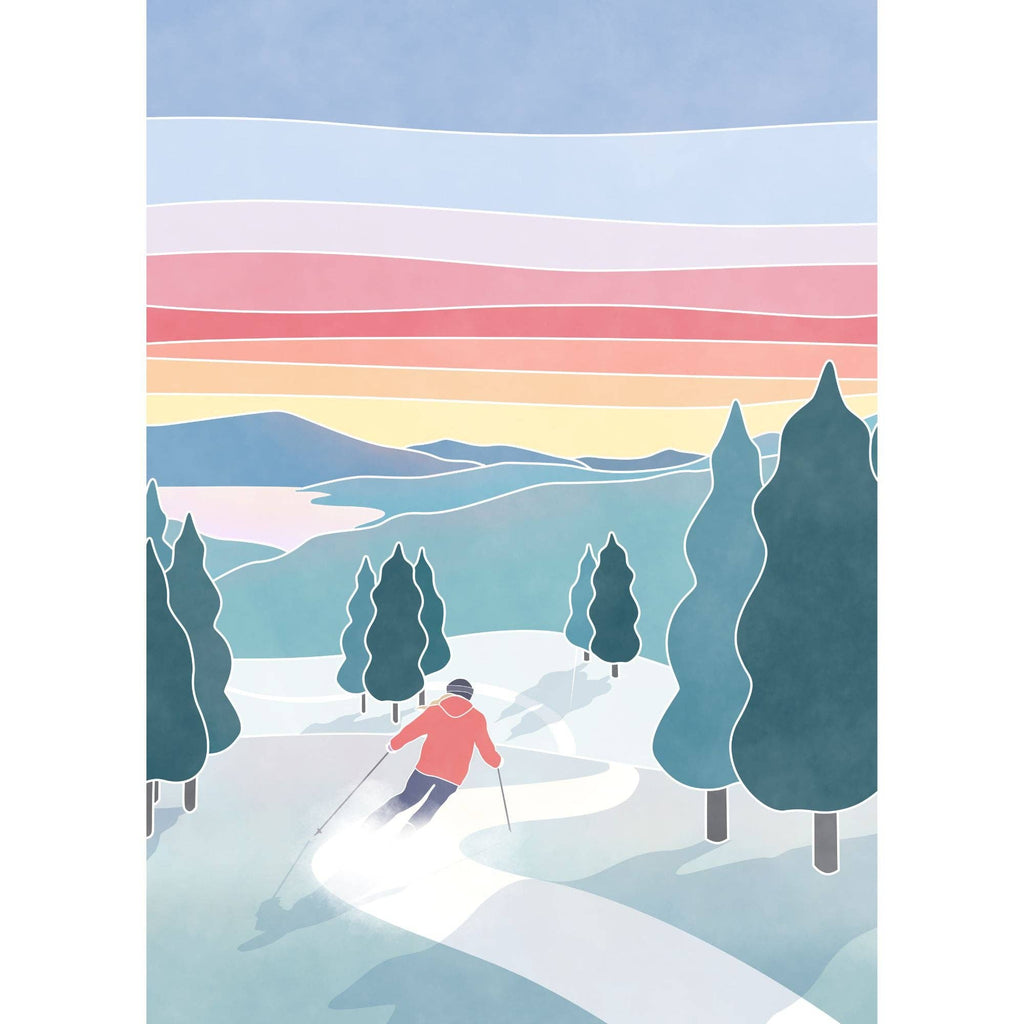 Sunset Ski 500 pc