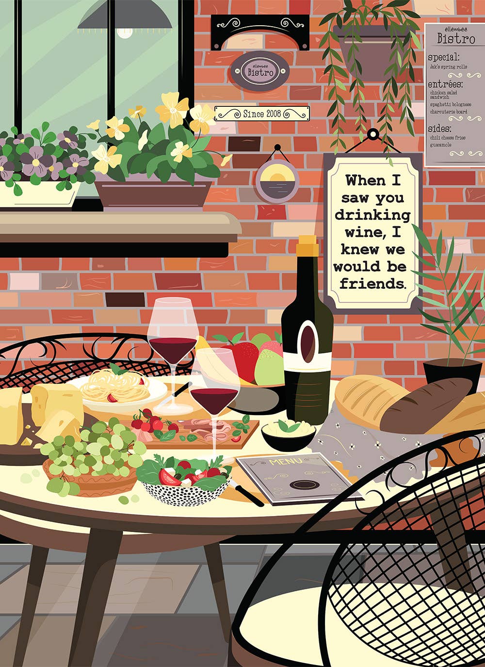 When I Saw You Drinking, I Knew 1000 pc