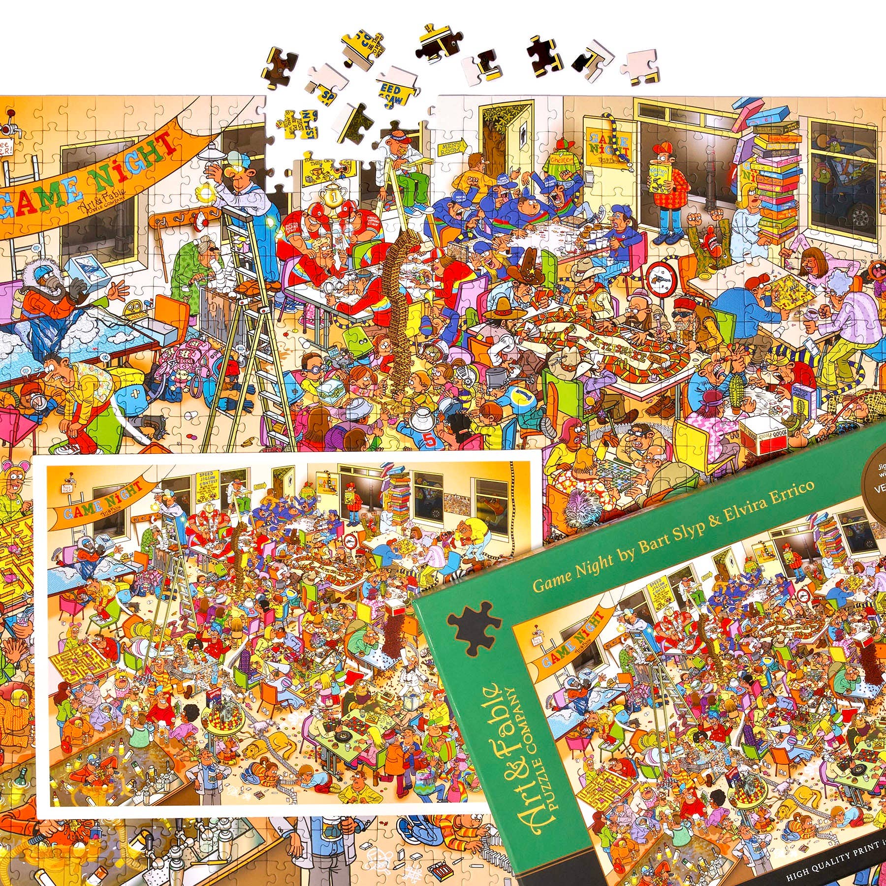 Game Night 1000 pc Velvet-Touch