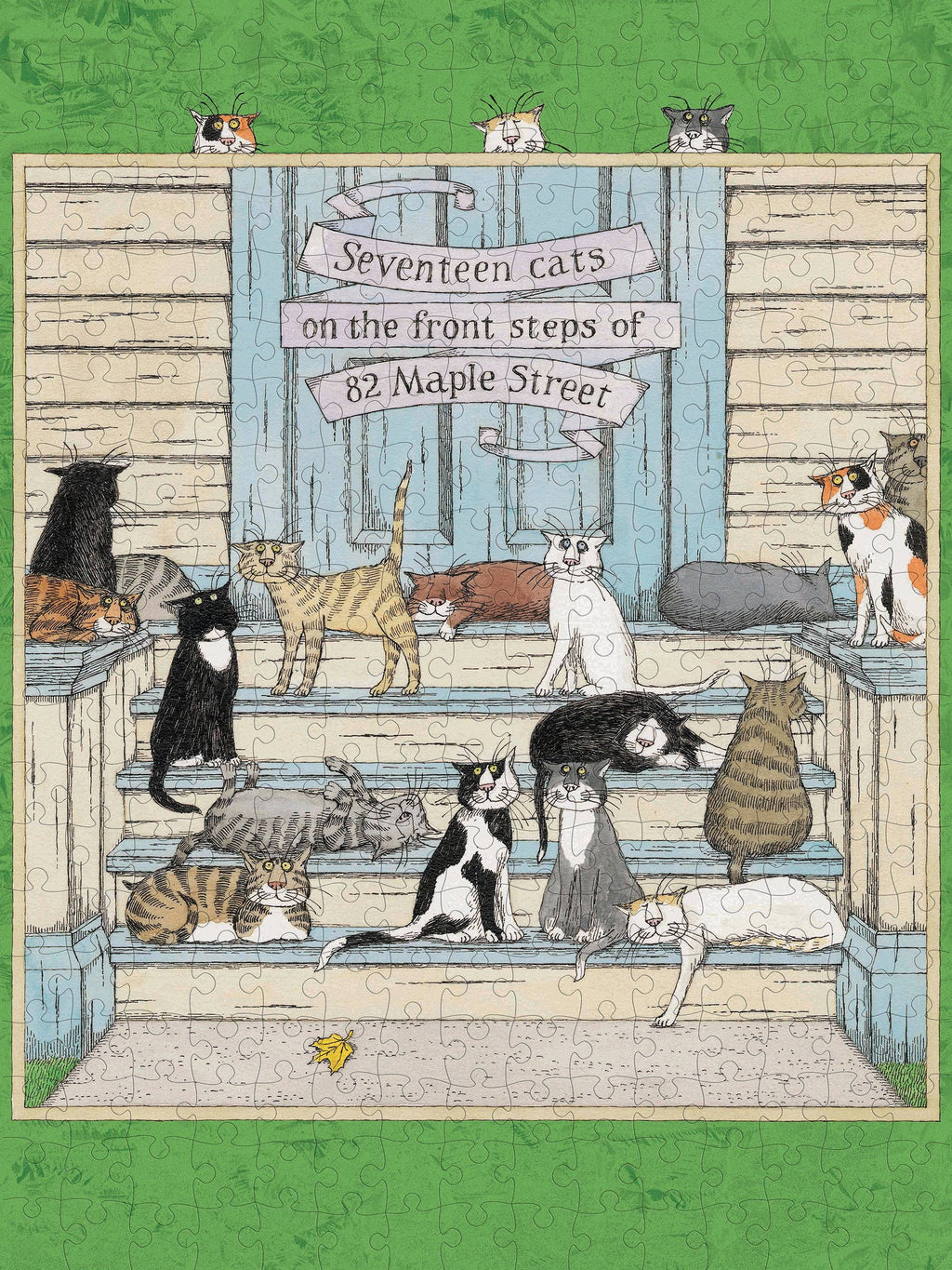 Edward Gorey: Seventeen Cats 300-Piece Jigsaw Puzzle
