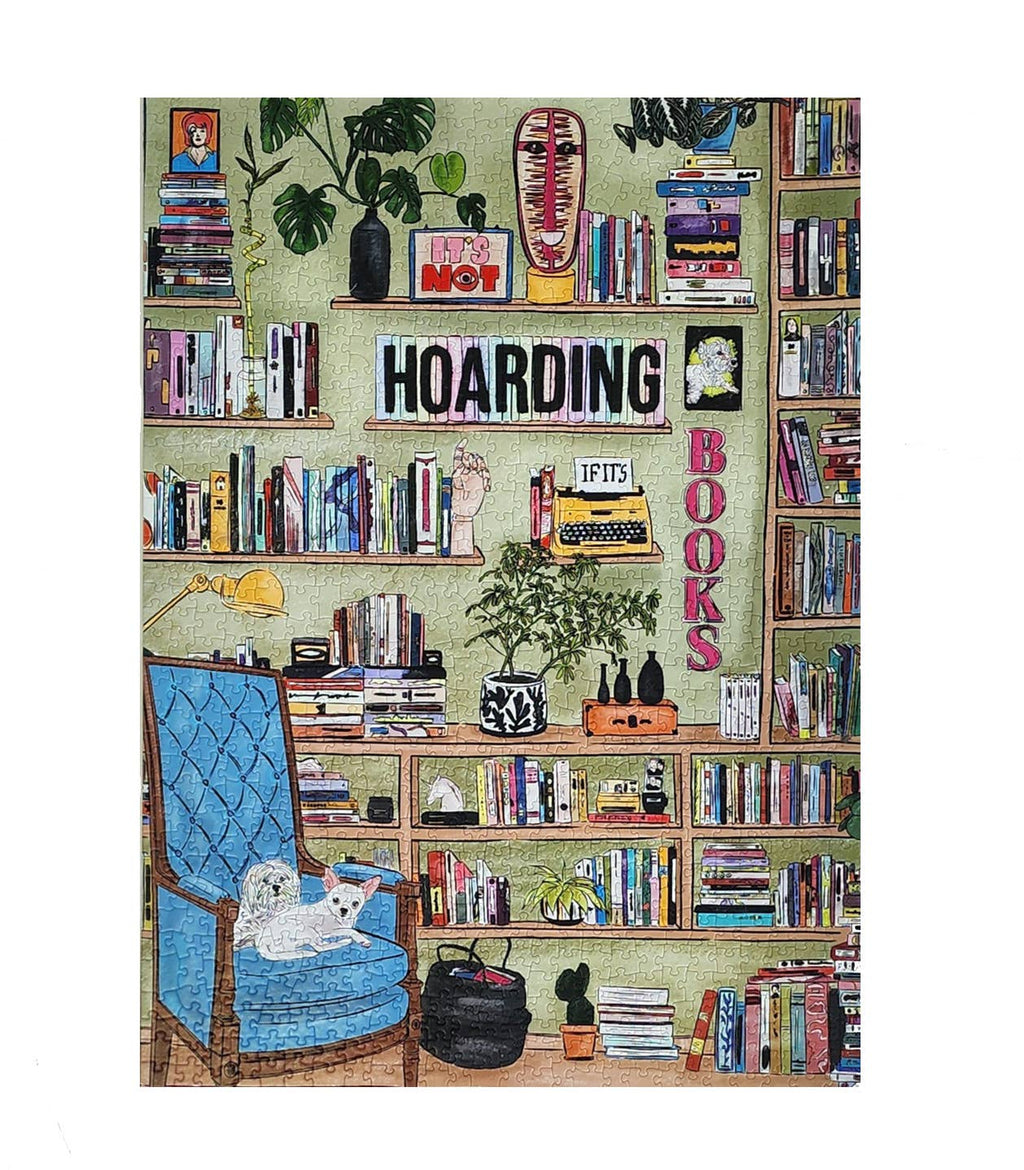 It's Not Hoarding if it's Books 1000 pc