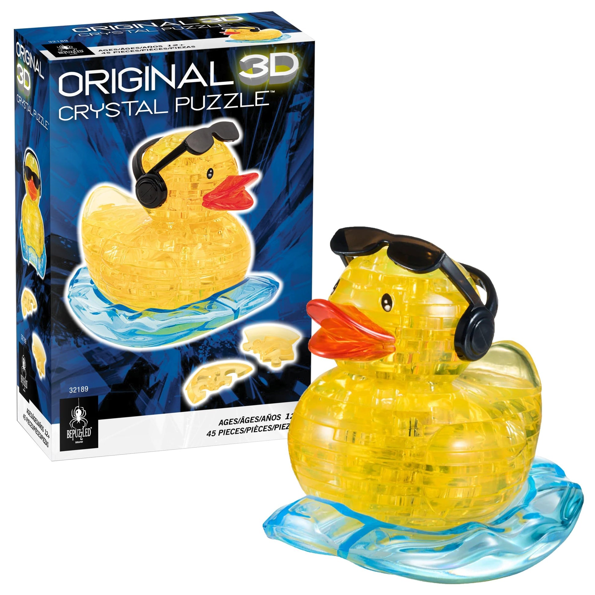 3D Crystal Rockin Duck 45 Pc 12+ Level 1