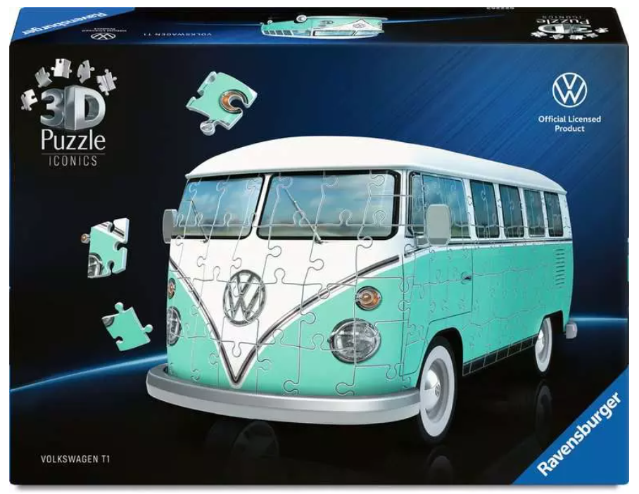 3D Volkswagen 185 pc 8+