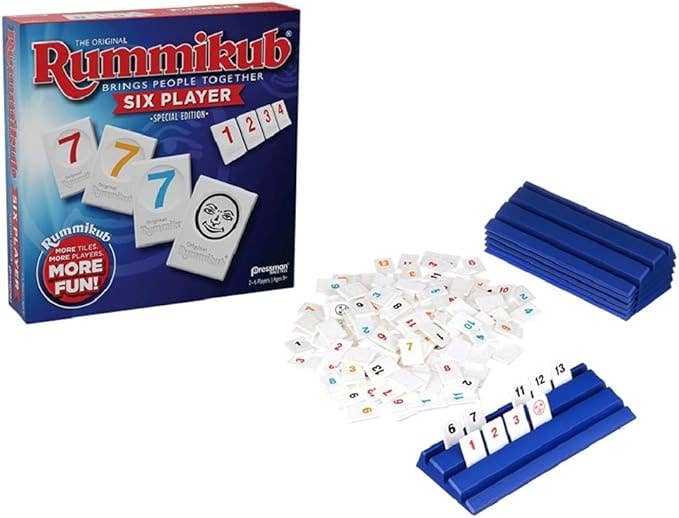 Rummikub® 6 Player Edition Tile Game 8+ 2-6 players