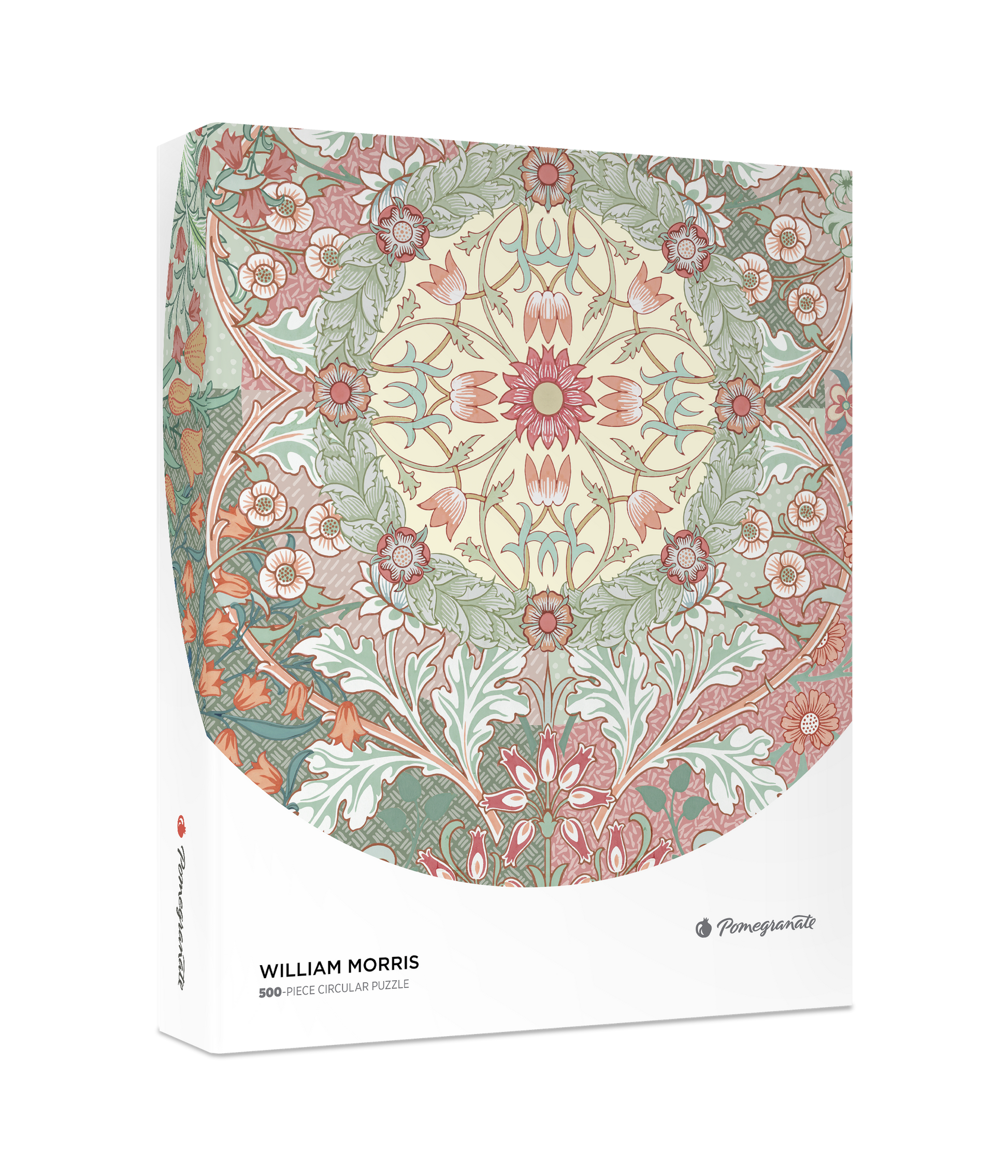 William Morris 500-Piece Circular Jigsaw Puzzle