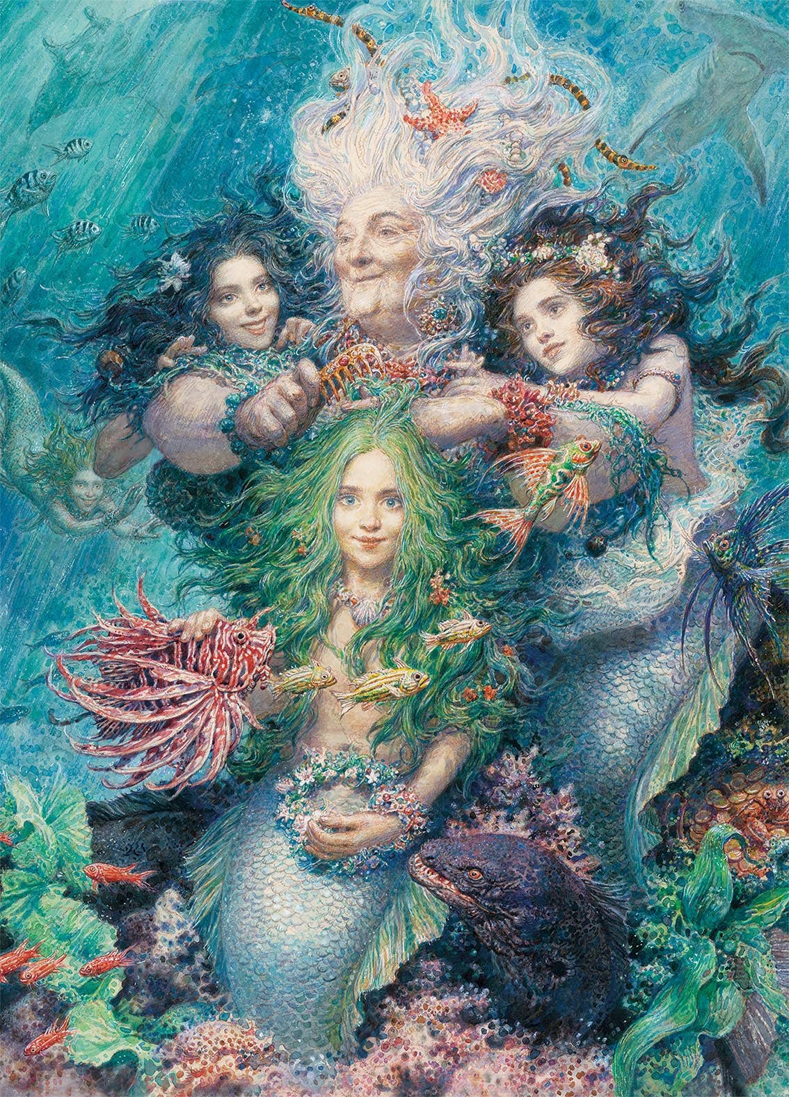 Daughters of the Sea 750 pc Velvet-Touch
