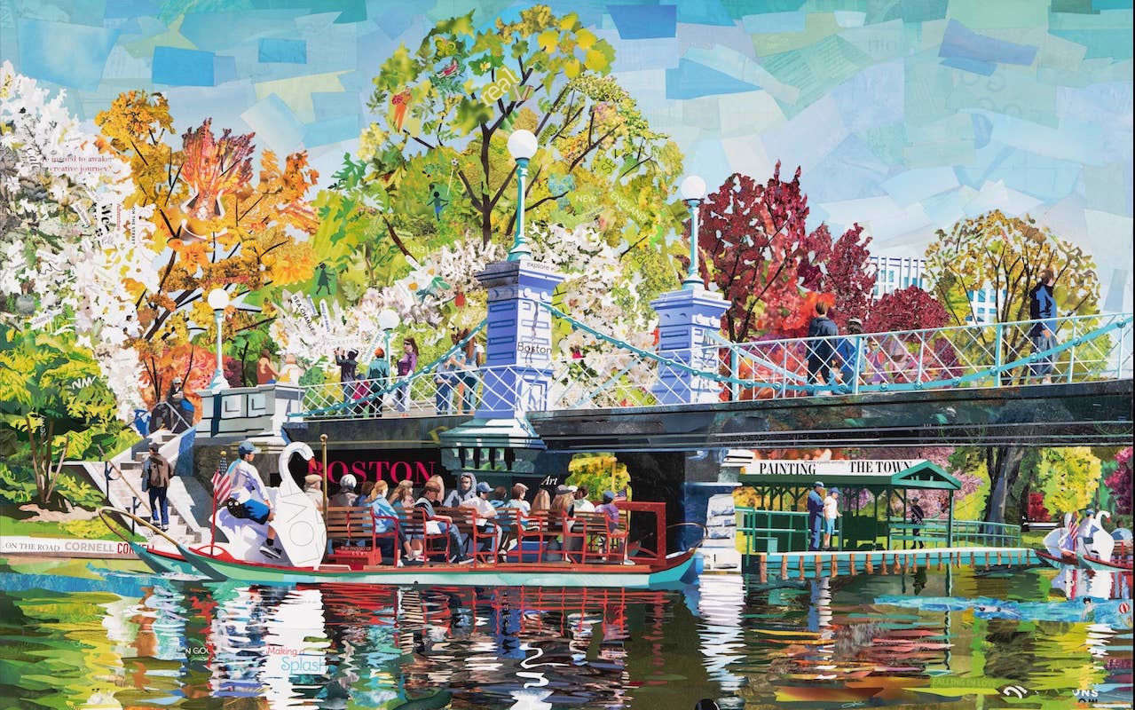 Day in the Garden 1000 pc Velvet-Touch