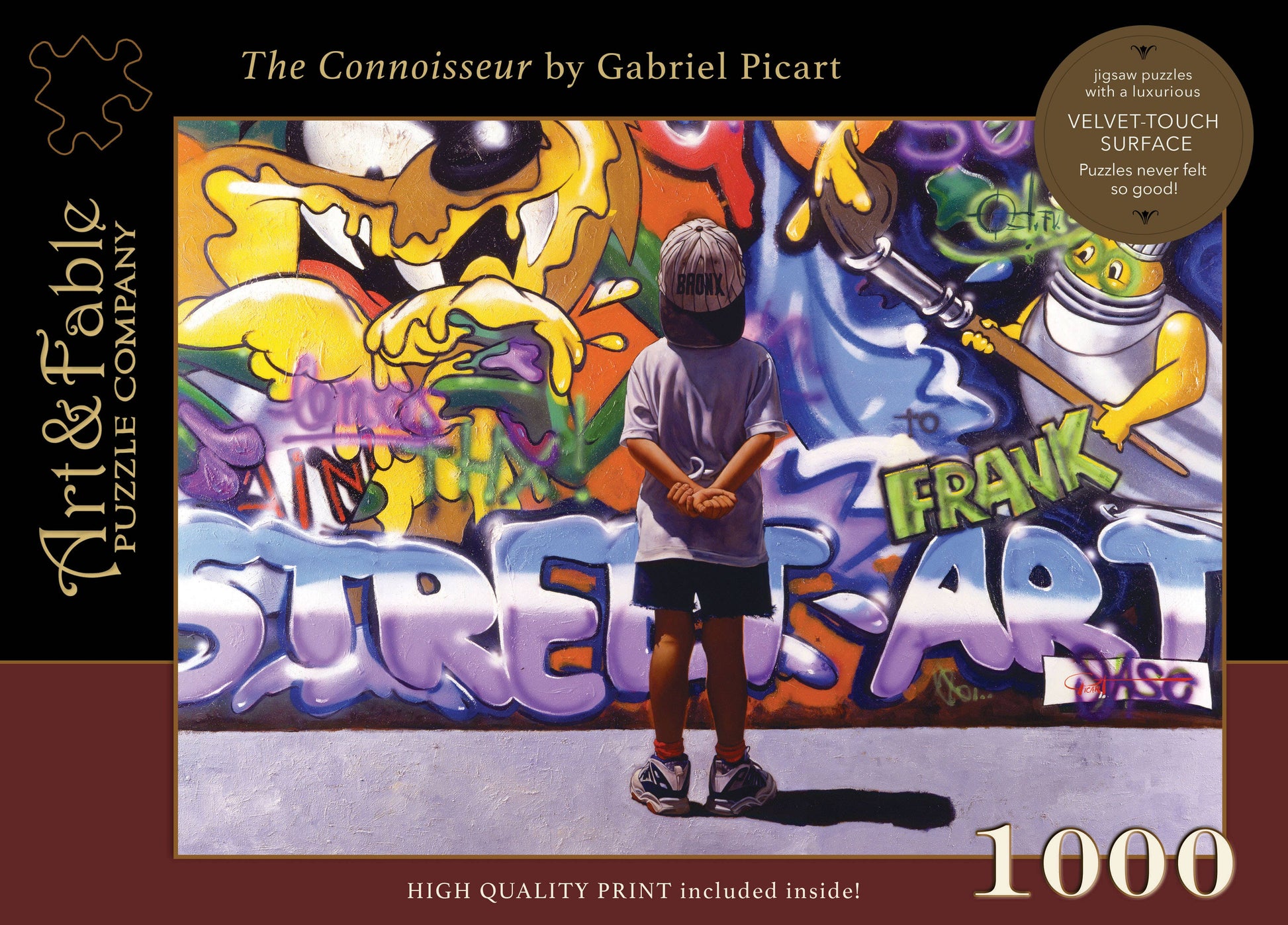 The Connoisseur 1000 pc Velvet-Touch