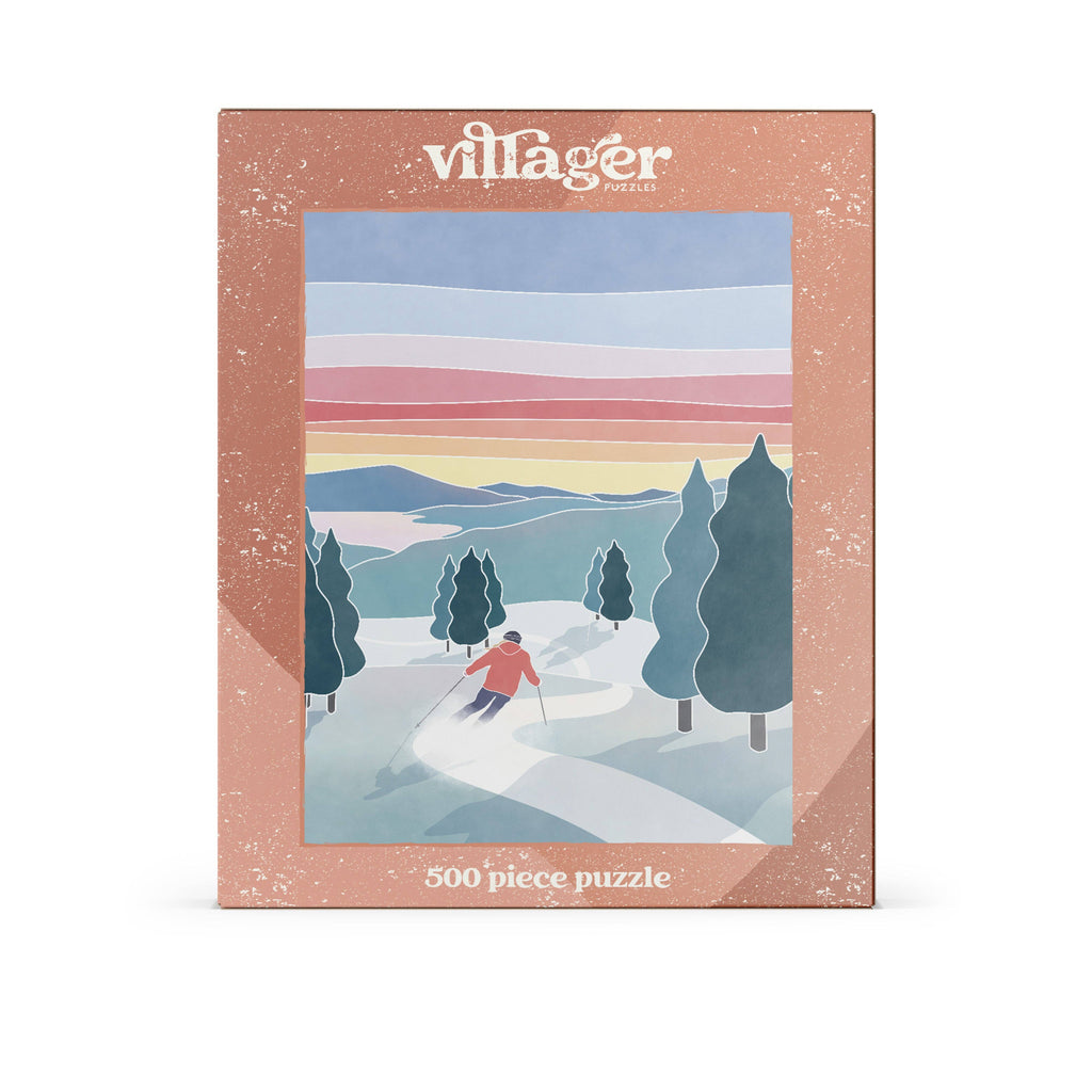 Sunset Ski 500 pc