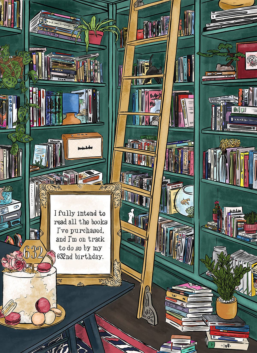 I Fully Intend to Read All the Books 1000 pc
