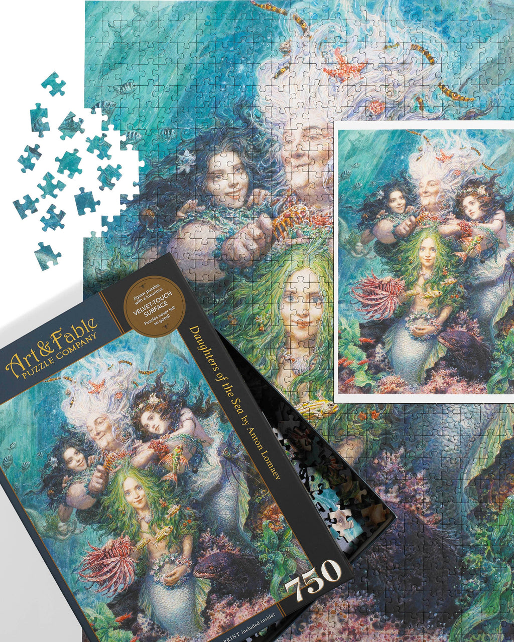 Daughters of the Sea 750 pc Velvet-Touch