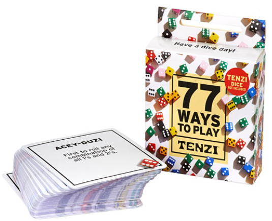 77 Ways To Play Tenzi add on for Tenzi game