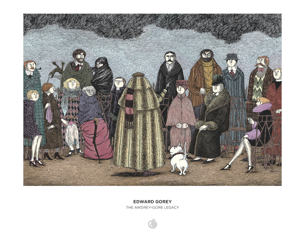 Edward Gorey: The Awdrey-Gore Legacy 500-Piece Jigsaw Puzzle