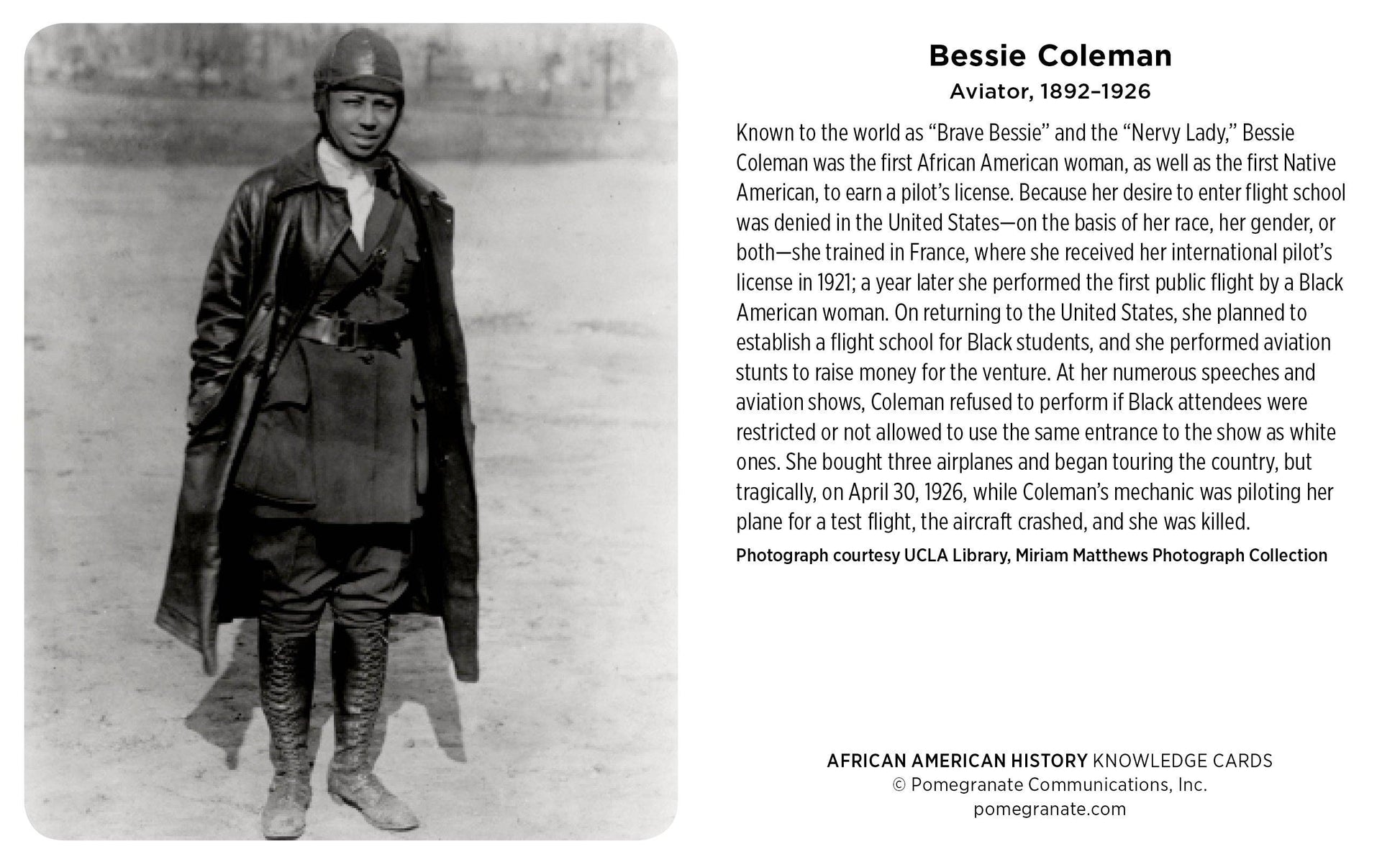 African American History Knowledge Cards