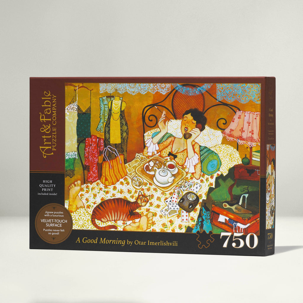 A Good Morning 750 pc Velvet-Touch