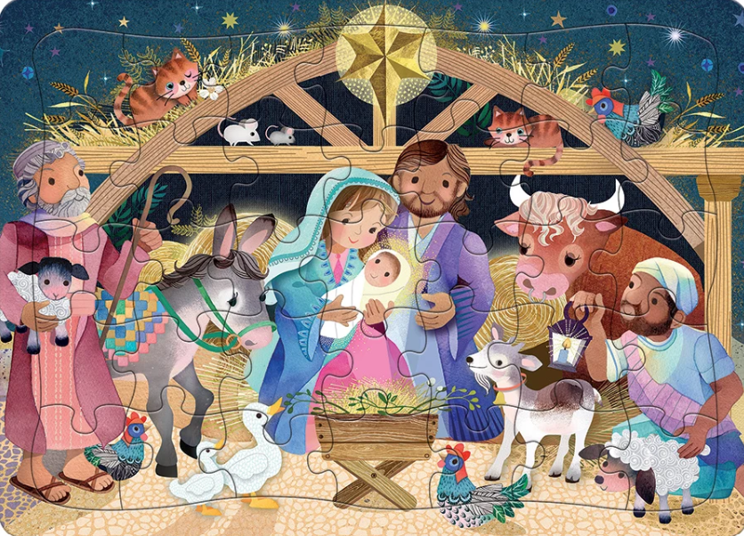 A Child Is Born 35 Pc Tray Large Pc 3+