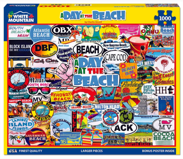 A Day at the Beach 1000 Pcs