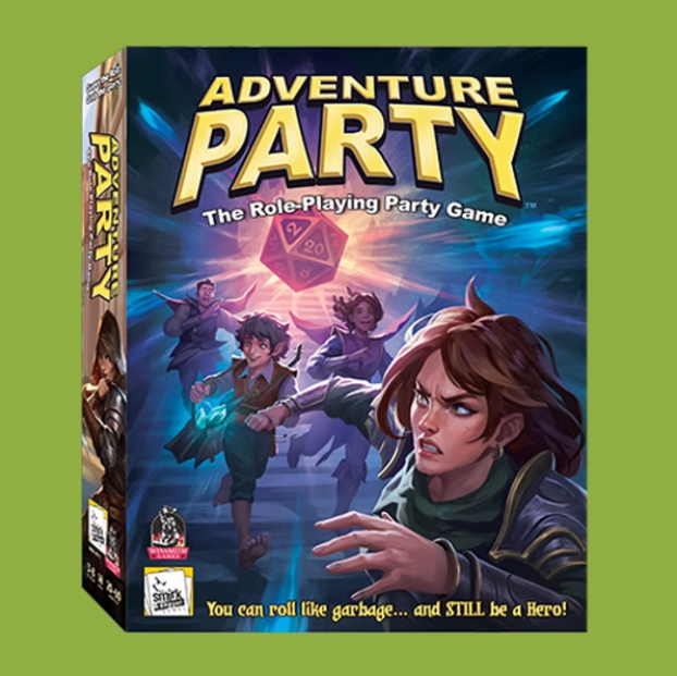 Adventure Party, Roll Playing Party Game 14+  3 To 8 Players