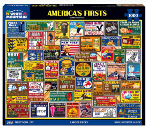 America's Firsts 1000 Pc