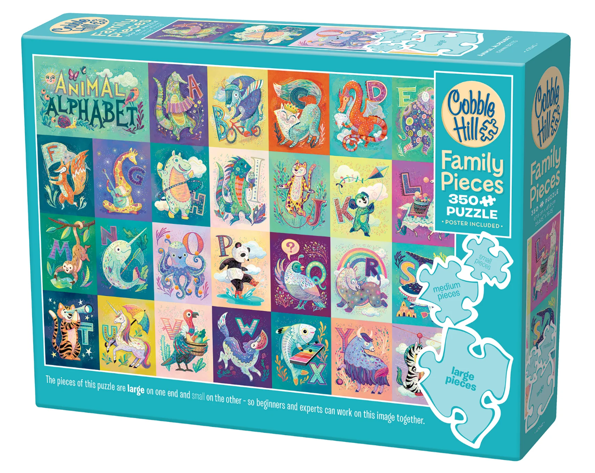 Animal Alphabet 350 Pc Family