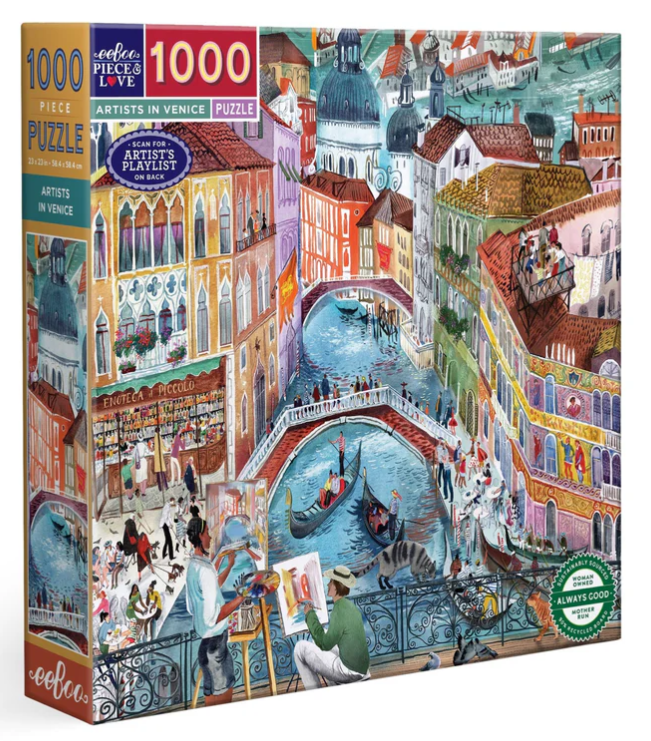 Artists in Venice 1000 pc