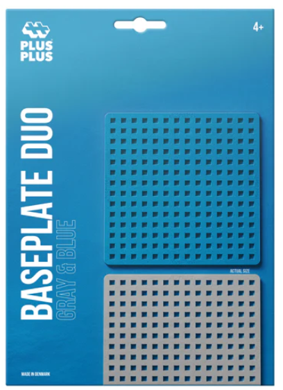 Base Plates Gray & Blue 4+