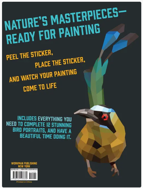Paint By Sticker Birds 12+