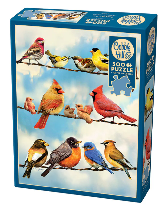 Birds On A Wire 500 Pc