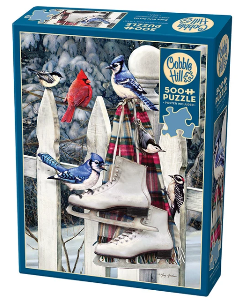 Birds with Skates 500 Pc