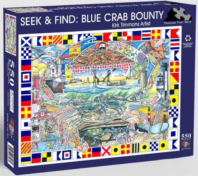 Seek & Find: Blue Crab Bounty 550 Pc
