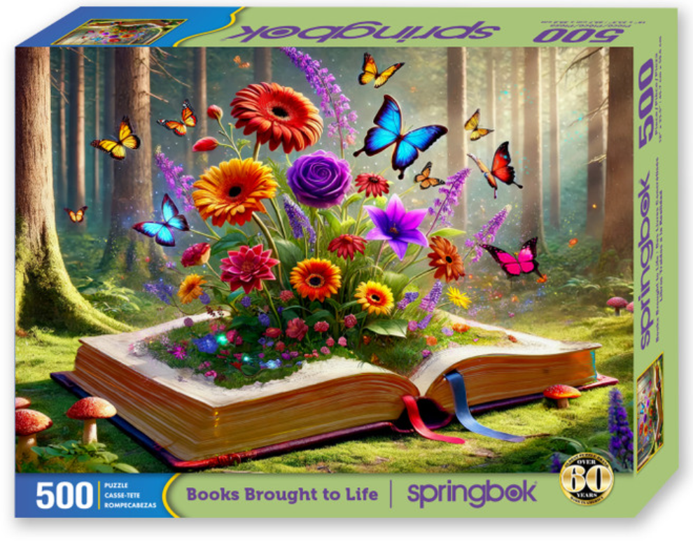 Books Brought to Life 500 Pc