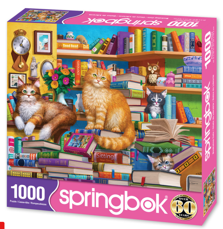 Bookshop Cats 1000 pc