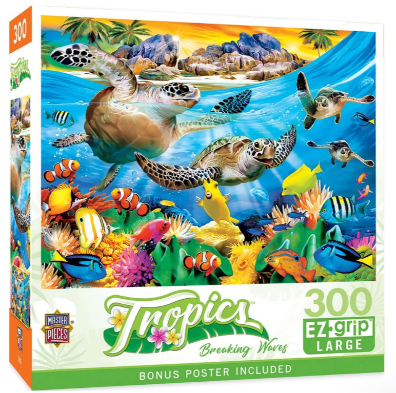 Breaking Waves 300 Pc Lg 8+