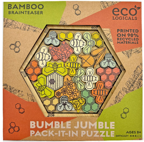 Bumble Jumble Brainteaser Wood Puzzle 8+