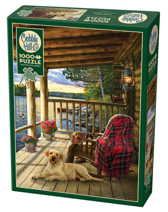 Cabin Porch 1000 Pc