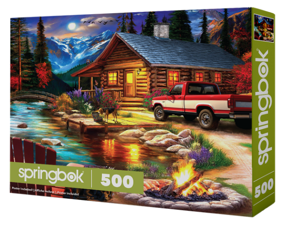Cabin on the Creek 500 pc