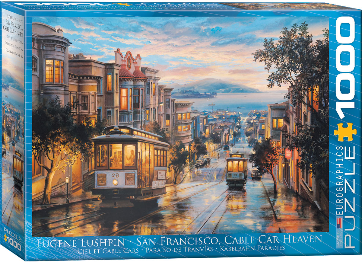 San Francisco, Cable Car Heaven 1000 pc