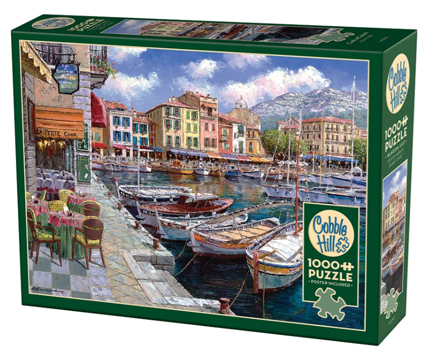Cafe in Cassis 1000 Pc