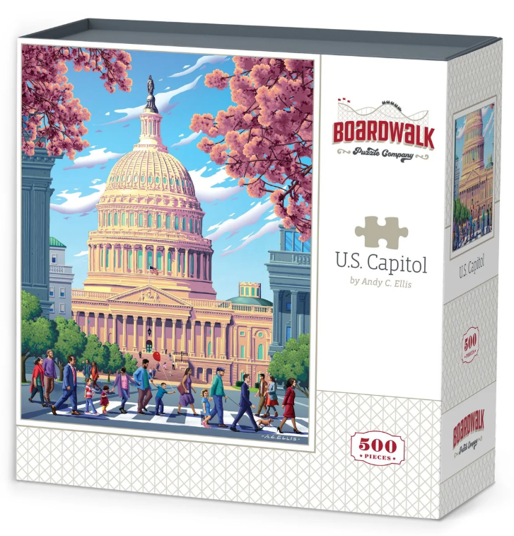 U.S. Capitol, Iconic Places Collection, 500 pc